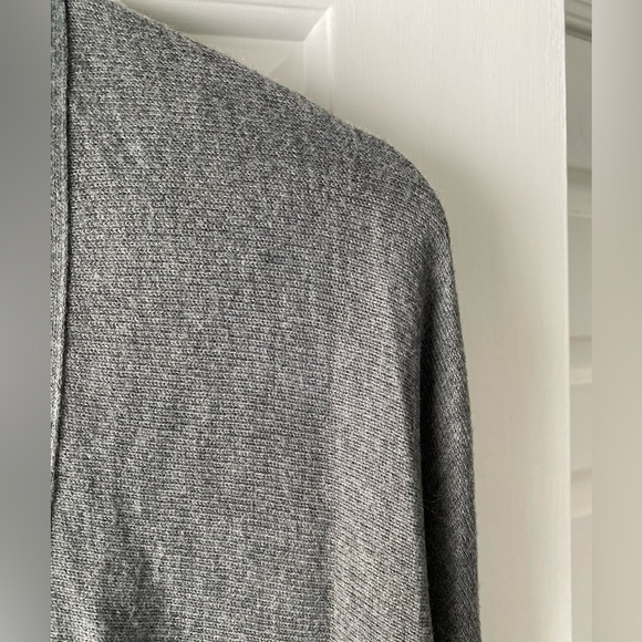 Loft Long Grey Cardigan Sweater Size S - Picture 4 of 5